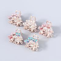 Hair Claw Clips, Zinc Alloy, fashion jewelry & for woman & with rhinestone 