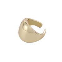 Zinc Alloy Cuff Finger Ring, plated, Unisex 17mm 