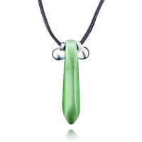 Gemstone Necklaces, Zinc Alloy, with Gemstone & Plastic, Unisex Approx 17.72 Inch 