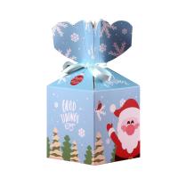 Paper Packing Gift Box, printing, Christmas Design 