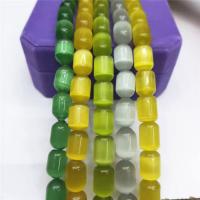 Cats Eye Beads, Column, polished, DIY cm 