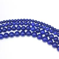 Natural Lapis Lazuli Beads, Round, DIY, blue cm 