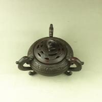 Buy Incense Holder and Burner in Bulk , Purple Clay, plated, for home and office & durable 