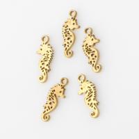 Animal Brass Pendants, Seahorse, original color 