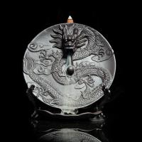 Incense Smoke Flow Backflow Holder Ceramic Incense Burner, Porcelain, plated, for home and office & durable 