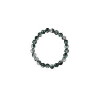 Quartz Bracelets, Green Phantom Quartz, polished, Unisex green Approx 7.48 Inch 