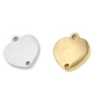 Stainless Steel Pendant Setting, Heart 