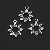 Zinc Alloy Jewelry Pendants, Sun, original color, 21mm 