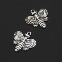 Zinc Alloy Jewelry Pendants, Bee, original color, 21mm 