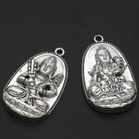 Zinc Alloy Jewelry Pendants, original color, 51mm 