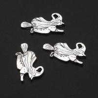 Zinc Alloy Jewelry Pendants, original color, 22mm 