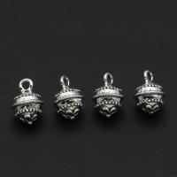 Zinc Alloy Jewelry Pendants, original color, 13mm 