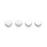 Perles vintages en argent pur, Argent sterling 925, coeur, DIY & styles différents pour le choix Environ 1.1mm, Vendu par PC