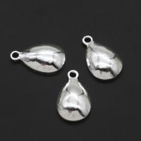 Zinc Alloy Jewelry Pendants, Teardrop, original color, 26mm 