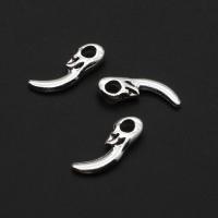 Zinc Alloy Jewelry Pendants, original color, 18mm 