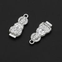 Zinc Alloy Jewelry Pendants, original color, 27mm 