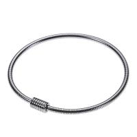 Bracelet en acier inoxydable, goutté d'époxy, DIY & pour femme, argent Vendu par PC