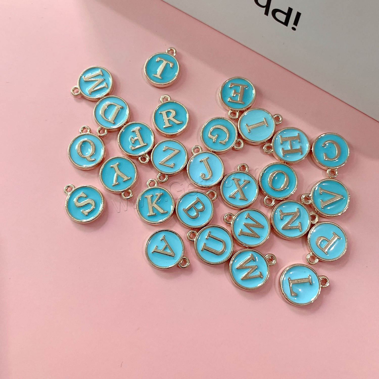 Zinc Alloy Enamel Pendants, Flat Round, plated, different designs for choice, more colors for choice, 12x15mm, Sold By PC