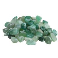 Gemstone Chips, Green Aventurine, Nuggets & no hole, green 