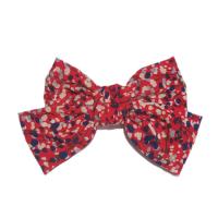 Cloth Bowkont Hair Clip, printing, Korean style & for woman 