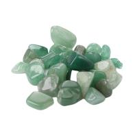 Gemstone Chips, Green Aventurine, Nuggets & no hole, green 