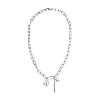 Collier de bijoux de titane, Acier titane, unisexe, couleur originale Environ 19.68 pouce, Vendu par PC