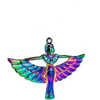 Zinc Alloy Jewelry Pendants, colorful plated, DIY, multi-colored cm 