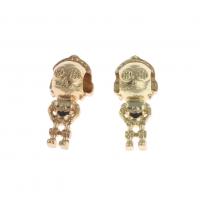 Zinc Alloy Large Hole Beads, DIY 