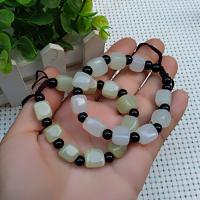 Jade Bracelets, Jade Afghanistan, polished, Unisex 