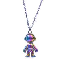 Zinc Alloy Jewelry Pendants, Robot, colorful plated, fashion jewelry, multi-colored 