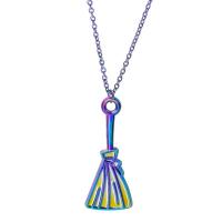 Zinc Alloy Jewelry Pendants, Broom, colorful plated, fashion jewelry, multi-colored cm 