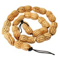 Ox Bone Beads, Peanut yellow Approx 16.37 Inch 