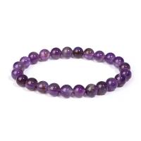 Amethyst Bracelet, Unisex, purple cm 