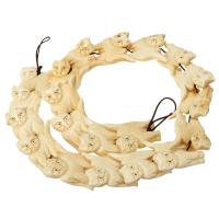 Ox Bone Beads, Cat, beige Approx 21 Inch, Approx 