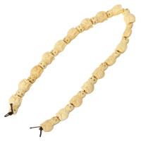 Ox Bone Beads, Cat, beige Approx 16.3 Inch, Approx 