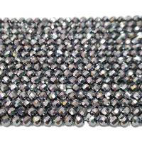 Titanium magnet Beads, Round, polished, DIY & faceted, black cm 