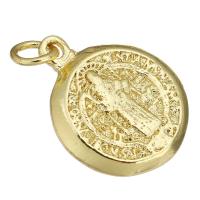 Brass Jewelry Pendants, plated Approx 2mm 