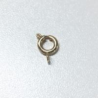 Brass Spring Ring Clasp, plated 