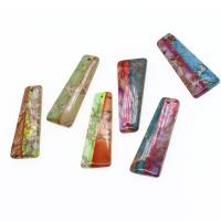 Impression Jasper Pendants, Trapezium 