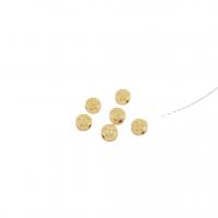 Brass Jewelry Beads, Round, plated, DIY, golden 