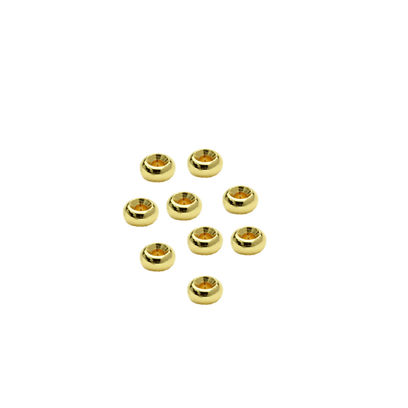 Brass Spacer Beads, plated, DIY & different size for choice, more colors for choice, Sold By PC