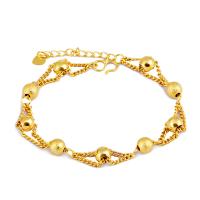 Brass Bracelets, gold color plated, fashion jewelry, golden cm 