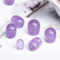 Natürliche Amethyst Perlen, Trommel, handgemacht, DIY & verschiedene Größen vorhanden, 5PCs/Menge, verkauft von Menge