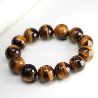 Tiger Eye Stone Bracelets, handmade, Unisex Approx 14-16 cm 