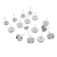 Stainless Steel Earring Stud Component original color 