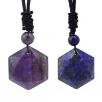 Gemstone Necklaces, with Nylon Cord & Unisex Inch 