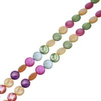 Dyed Shell Beads, DIY, multi-colored cm 