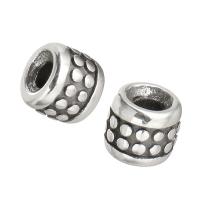 Stainless Steel Large Hole Beads, original color Approx 4mm 