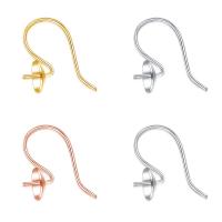 Sterling Silver Hook Earwire, 925 Sterling Silver, plated, DIY 