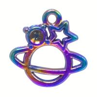 Zinc Alloy Jewelry Pendants, plated, mixed colors 